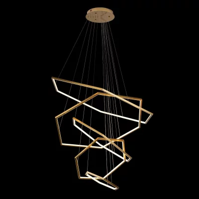 Подвесной светодиодный светильник Ring 120X120X250 CM 4