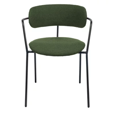Комплект из 2 стульев Ant букле зелёный 56X55X75 CM 3
