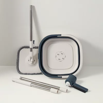 Швабра со складным ведром compact mop 4