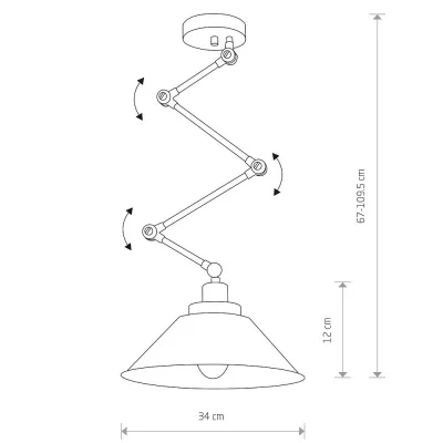 Подвесной светильник Pantograph 9