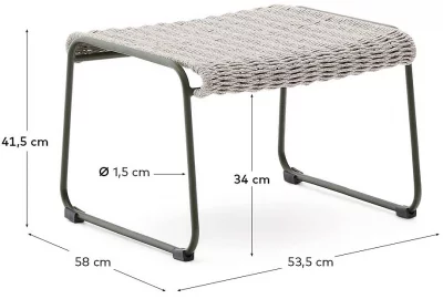 Подставка для ног Maurina 54X58X42 CM 4