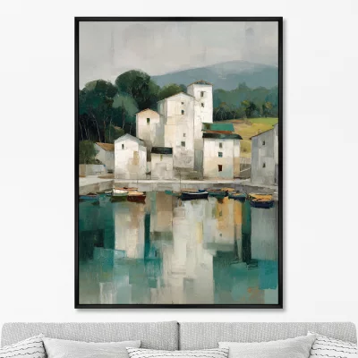 Постер на холсте A Lake that Holds Memories 75X105 CM 6