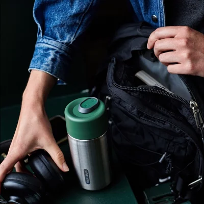 Термокружка Travel Cup 340 ml зелёная 7
