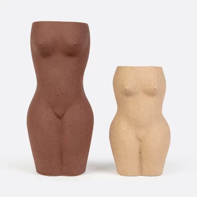 Ваза для цветов body, black, 23 см 8