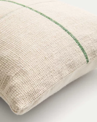Зеленая жаккардовая наволочка Atima из 100% ПЭТ 45X45 CM 3