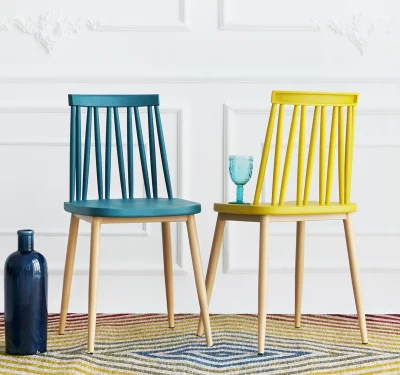 Стул Zig Zag 48X45X81 CM розового цвета 8