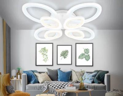 Накладной потолочный LED-светильник Acrylica 62X62X12 CM 4