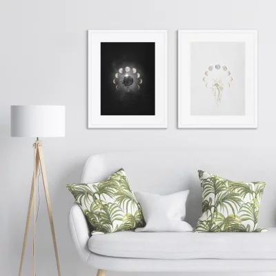 Набор двух постеров Lunar composition 42X52 / 42X52 CM 4