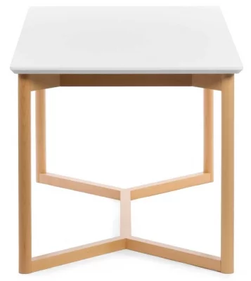 Обеденный стол Cai White 160X80X75 CM 5