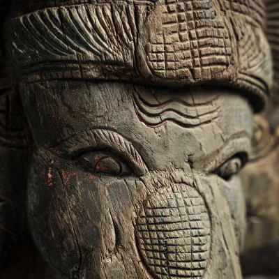 Декоративная панель Ganapati 46X10X102 CM 3