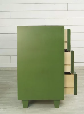 Зеленый комод Emerald 111X43X78 CM 8