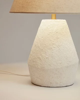 Настольная лампа Noara из магния с белым покрытием 30X30X43 CM 5
