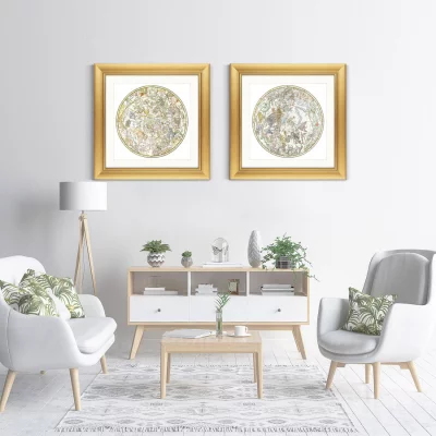 Диптих Sterrenkaart 61X61 / 61X61 CM 5