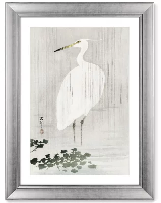 Диптих Egrets in the rain 61X81 / 61X81 CM 4