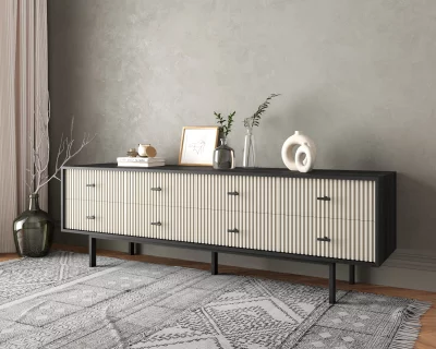 Комод с восемью ящиками Emerson 190X45X60 CM 4