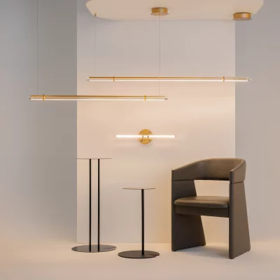 Подвесной светильник Plume 150X18X50 CM 4