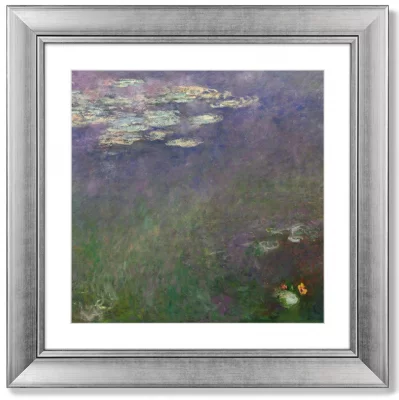 Диптих Water Lilies 61X61 / 61X61 CM 4