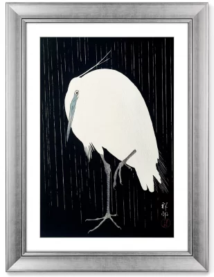 Диптих Egrets in the rain 61X81 / 61X81 CM 3