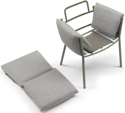 Стул c подушками Brezza 62X55X79 CM 9