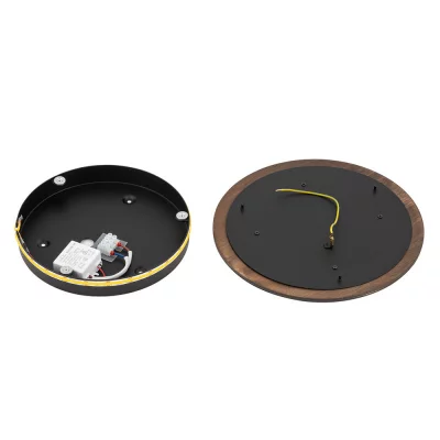 Настенный декоративный светильник Ring Timber Led 3