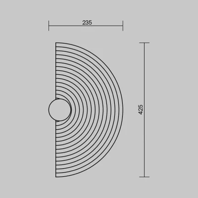 Настенный светильник Felt 7