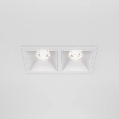 Встраиваемый светильник Альфа LED белый 126x65 мм 12