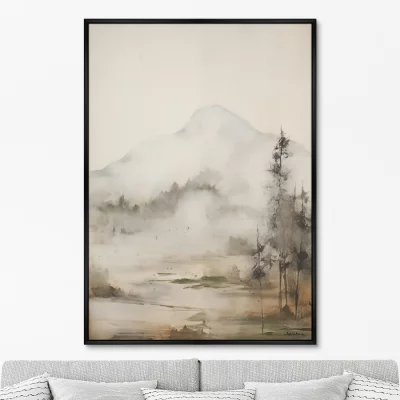 Постер на холсте Mountain Mist 75X105 CM 6