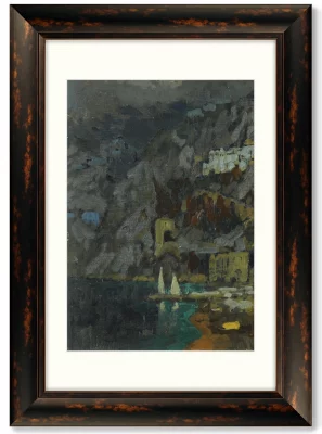 Диптих View of Amalfi 51X71 / 51X71 CM 3