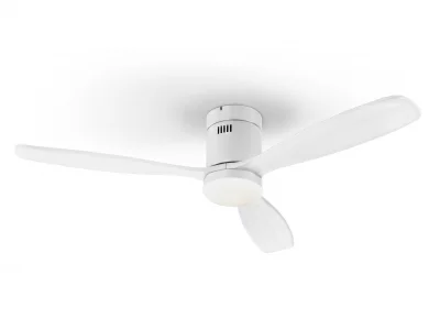 Потолочный вентилятор с подсветкой белый Siroco 132 CM 10