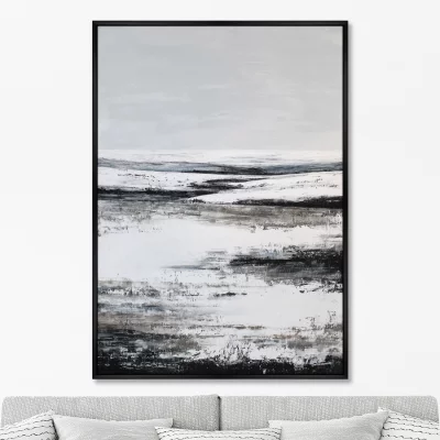 Репродукция картины на холсте Winter 75X105 CM 6