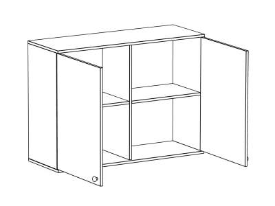 Шкаф Play 104X37X75 CM 3