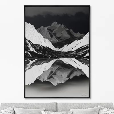 Постер на холсте Landscape Collection Day and night 75X105 CM 6