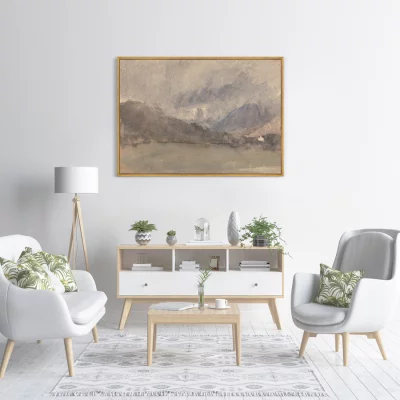 Постер Capel Curig Caernarvonshire Wales 105X75 CM 3