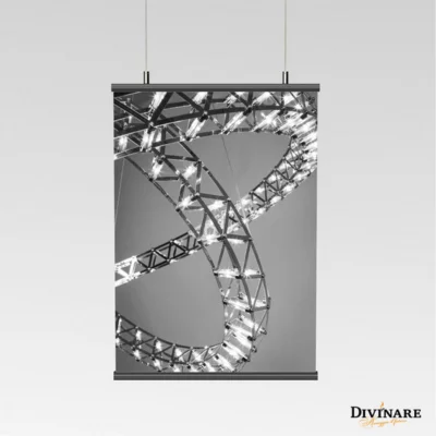 Подвесная люстра Galassia 80X80X65 CM 3