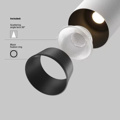 Трековый светильник Artisan Exility черный 11