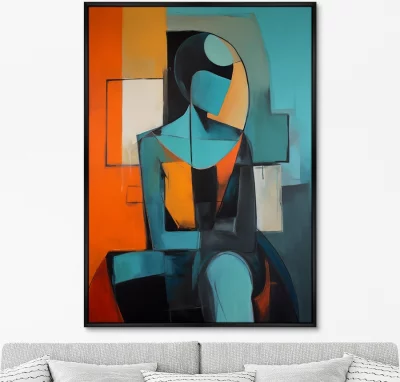 Репродукция на холсте And I miss you too 75X105 CM 6