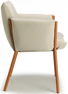 Стул c подушками Brezza 62X55X79 CM 4