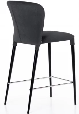 Стул полубарный Albert 44X55X99 CM антрацит 6