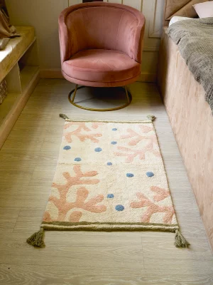 Хлопковый коврик Coral 60X90 CM 4
