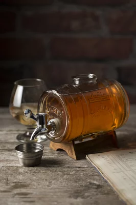 Диспенсер для напитков Barrel на подставке 1 L 4