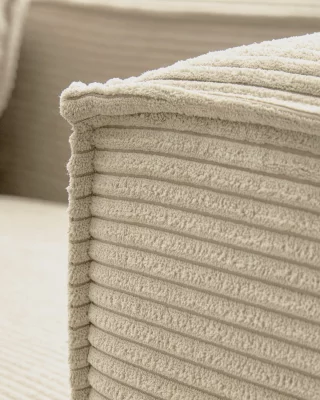 3-местный диван Blok из натурального толстого вельвета 240X100X69 CM 5