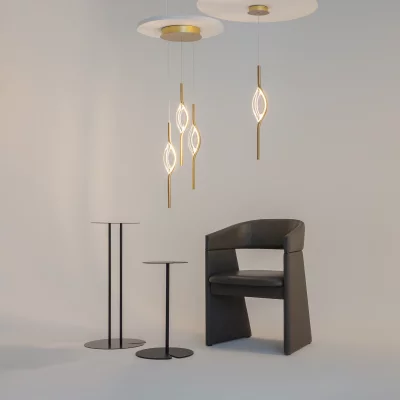 Подвесной светильник Предвидение 14X14X360 CM 4