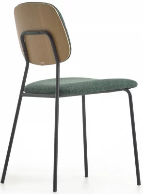 Стул Benilda 53X48X83 CM зелёного цвета 4