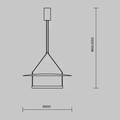 Подвесной светильник Atmosfera 60X315 CM 11