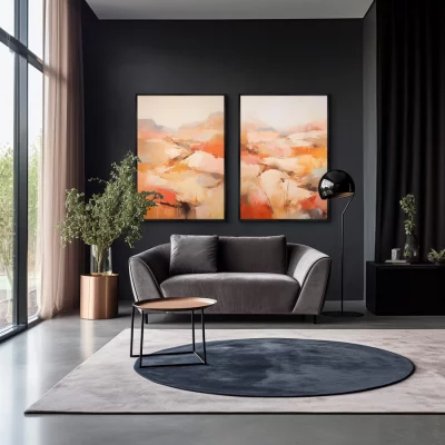Диптих Landscape collection 75X105 / 75X105 CM 4