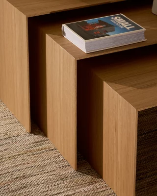 Комплект столиков Litto 60X40X40 / 51X40X36 / 42X40X31 CM 8