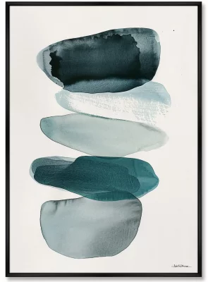 Композиция из двух репродукций картин на холсте Balance 75X105 / 75X105 CM 3