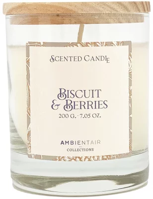 Свеча ароматическая Bisquit&Berries 40 часов горения 4