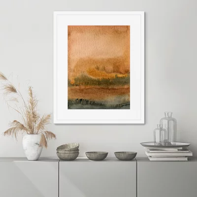 Постер Landscape August evening 42X52 CM 3