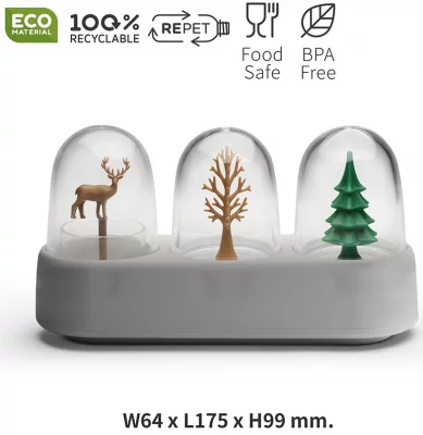 Набор емкостей для специй и зубочисток Forest Ecology 7